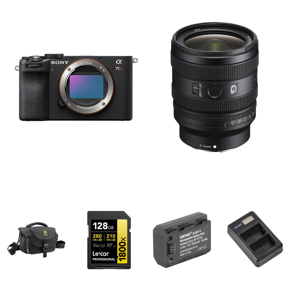 Беззеркальная камера Sony a7CR Mirrorless Camera with 24-50mm f/2.8 Lens and Basic
Беззеркальная камера Sony a7CR Mirrorless Camera with 24-50mm f/2.8 Lens and Basic