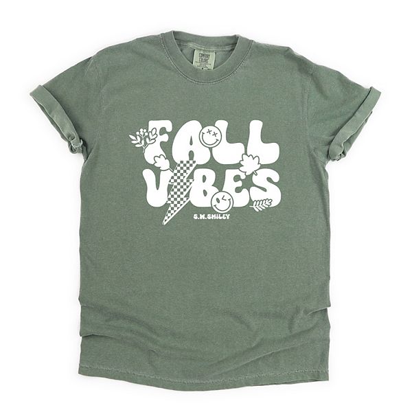 SWSmiley fall vibes lightning - женская футболка с принтом, окрашенная в стиле garment dyed Simply Sage Market, Moss
SWSmiley fall vibes lightning - женская футболка с принтом, окрашенная в стиле garment dyed Simply Sage Market, Moss