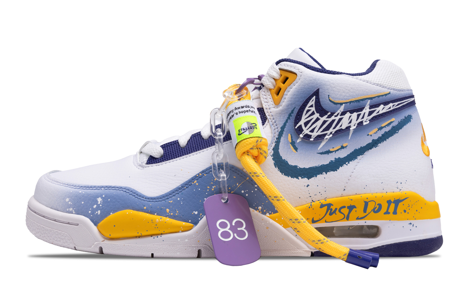 Nike Парные баскетбольные кроссовки Mid-Top мужские Flight Legacy Incubus синие фиолетовые антискользящие износостойкие винтажные
Nike Парные баскетбольные кроссовки Mid-Top мужские Flight Legacy Incubus синие фиолетовые антискользящие износостойкие винтажные