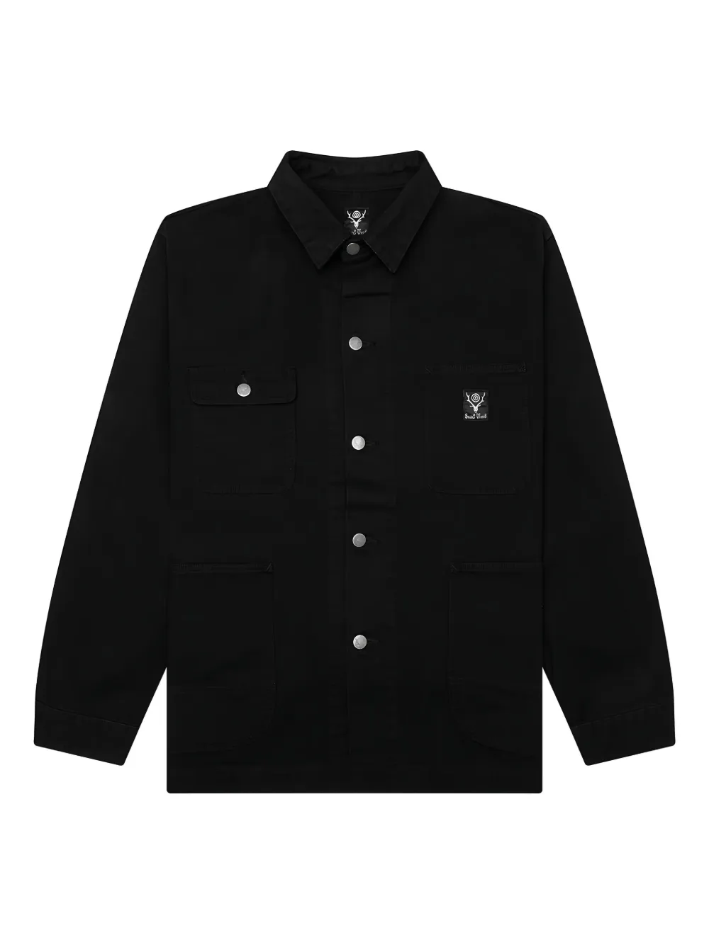 Куртка-рубашка с застежкой на пуговицы SOUTH2 WEST8, черный
Куртка-рубашка с застежкой на пуговицы SOUTH2 WEST8, черный