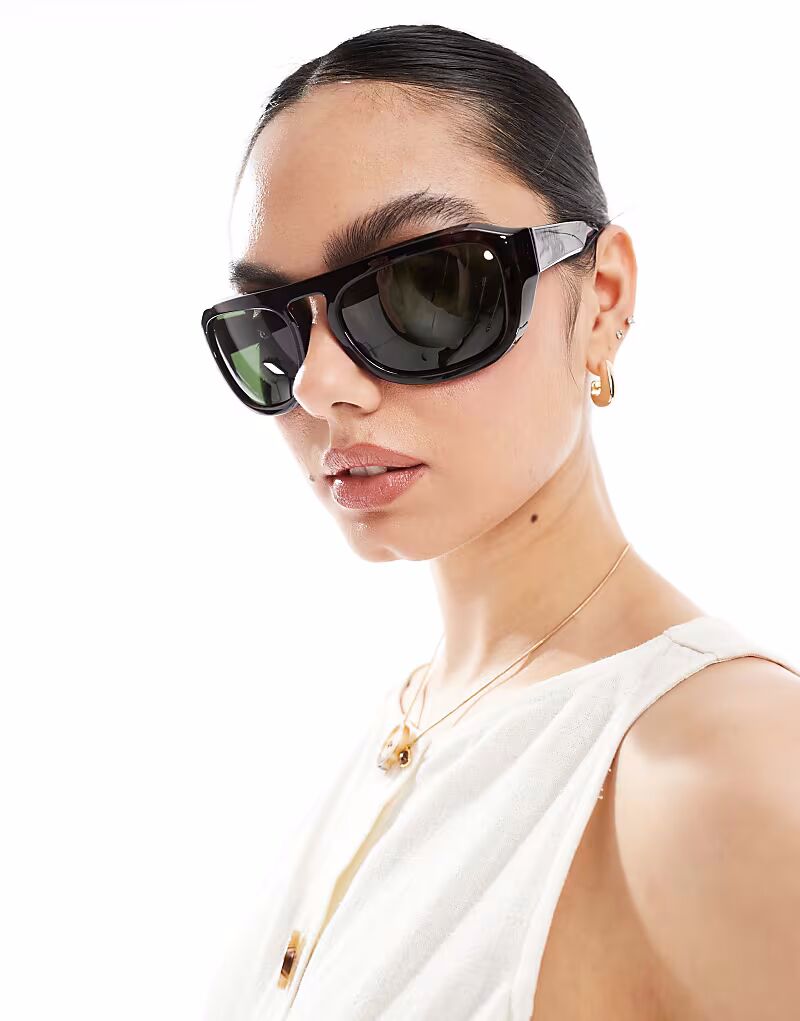 Солнцезащитные очки A.Kjaerbede Max oversized в получерепаховом цвете
Солнцезащитные очки A.Kjaerbede Max oversized в получерепаховом цвете