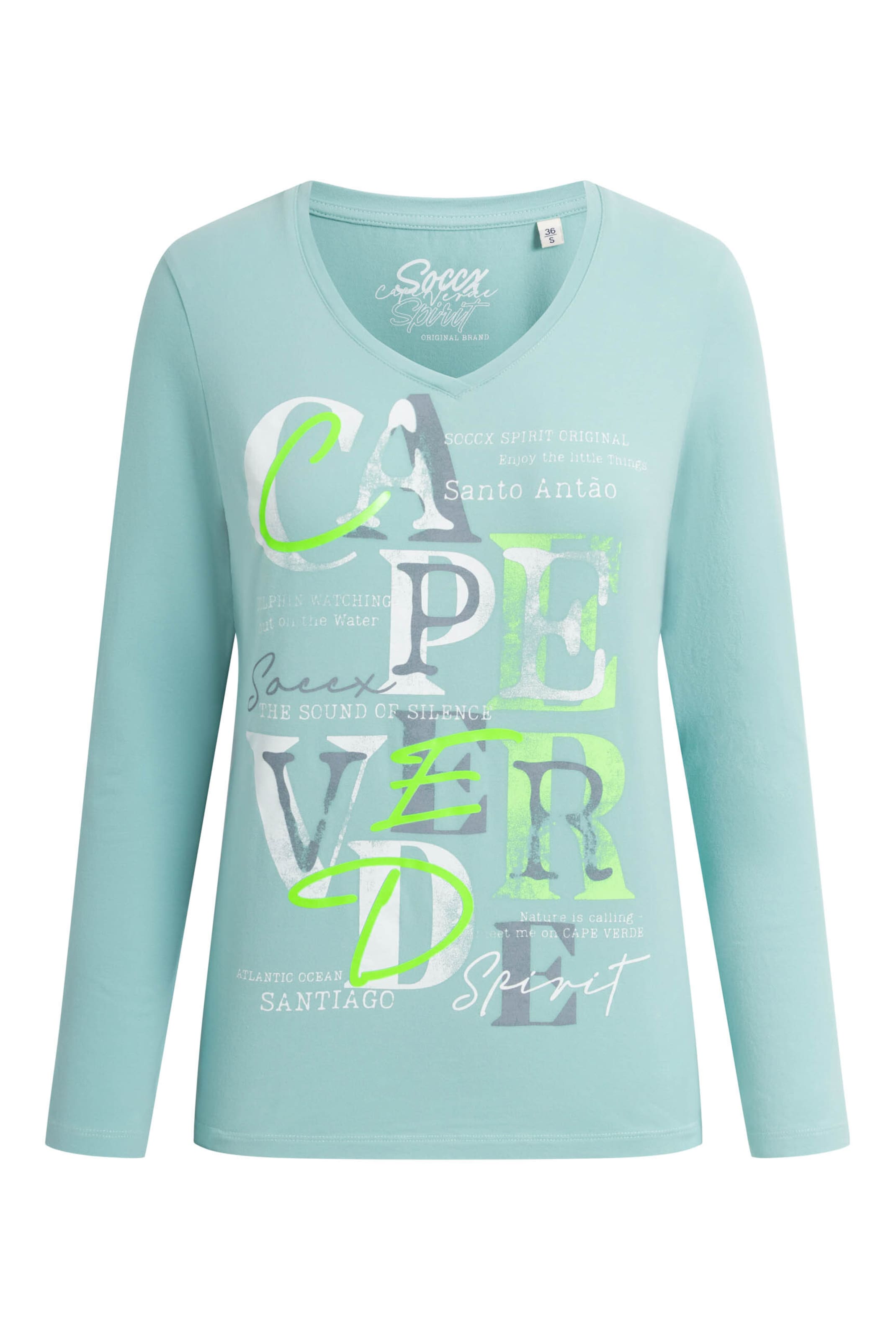 Soccx Лонгслив в цвете мяты
Soccx Лонгслив в цвете мяты