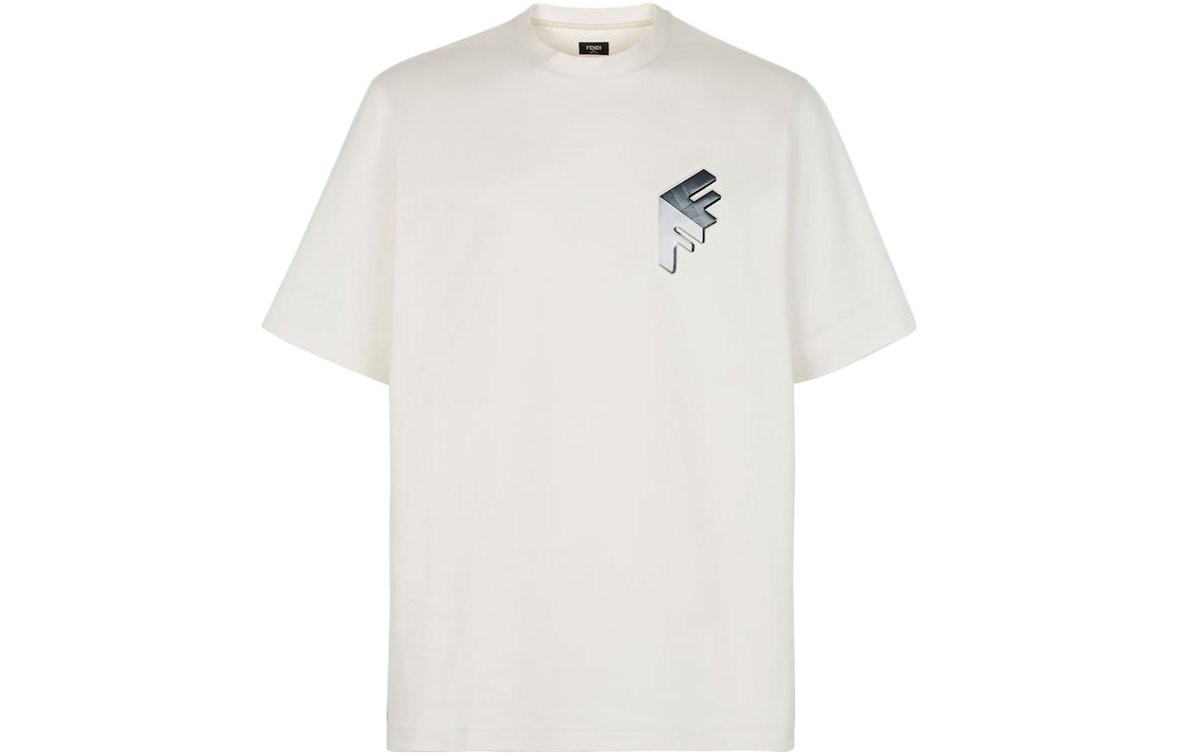 FENDI Футболка мужская белая, Белый, FENDI Футболка мужская белая
FENDI Футболка мужская белая, Белый, FENDI Футболка мужская белая