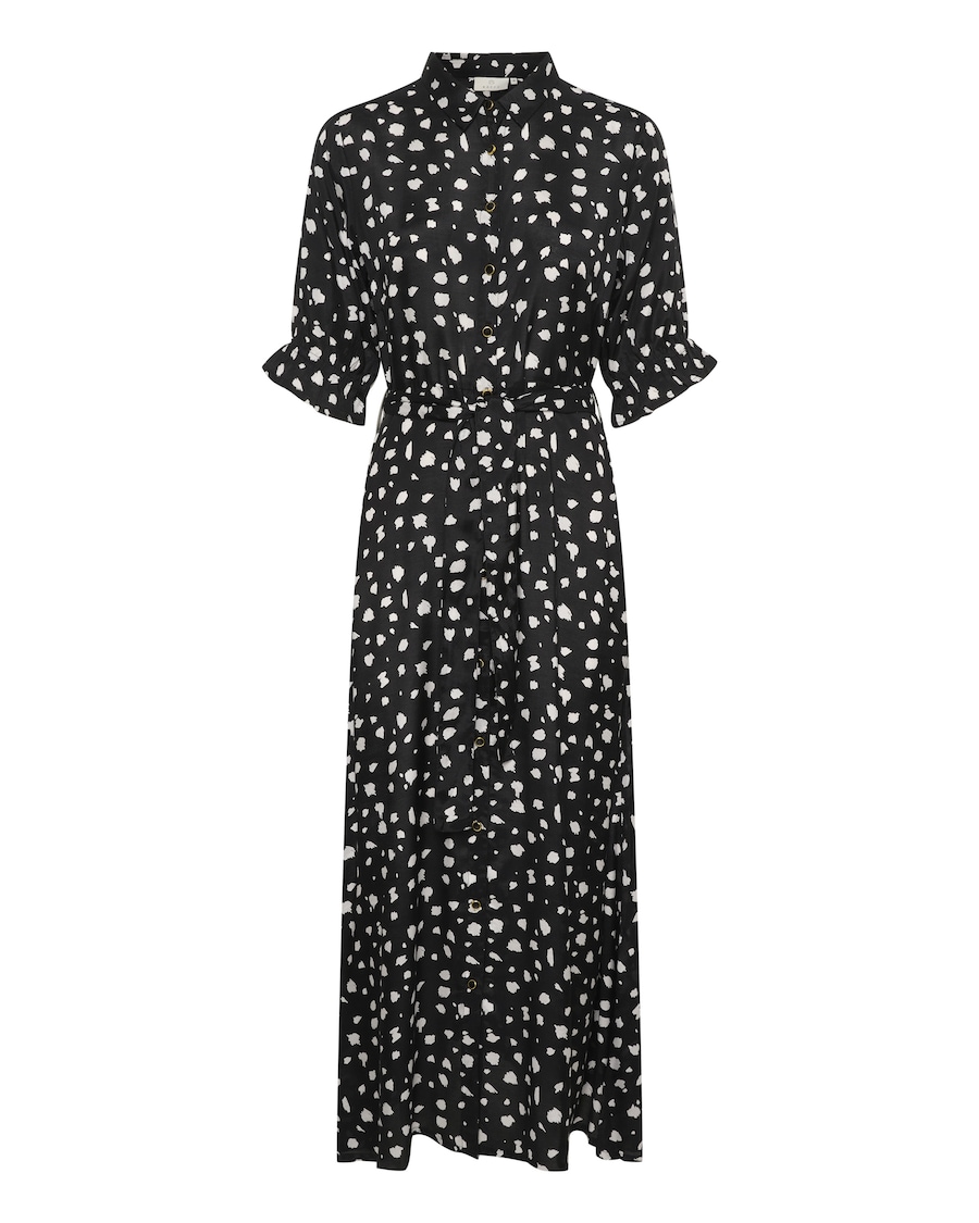 Платье-рубашка Kaffe Velana, черный
Платье-рубашка Kaffe Velana, черный