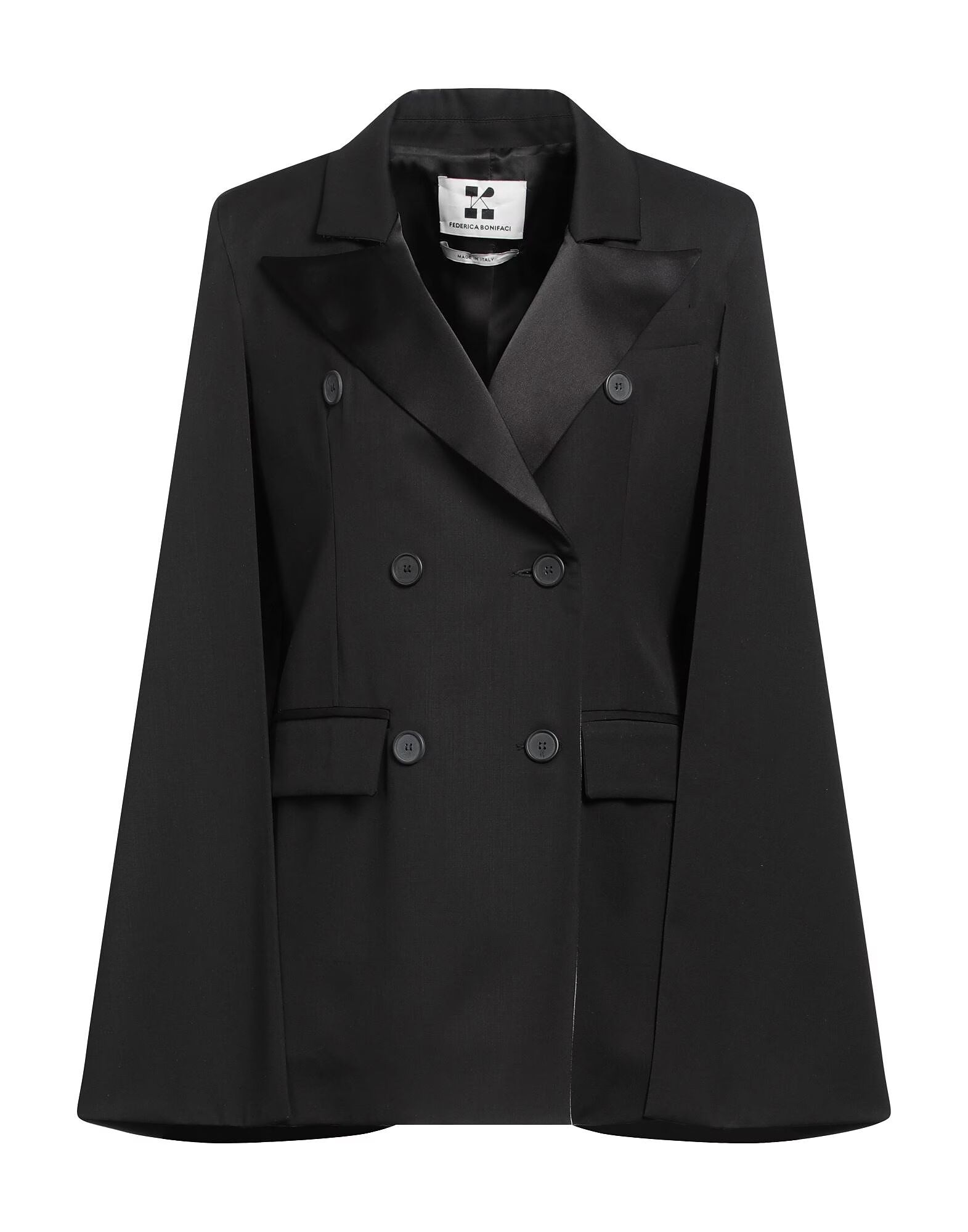 Блейзер Federica Bonifaci, черный
Блейзер Federica Bonifaci, черный