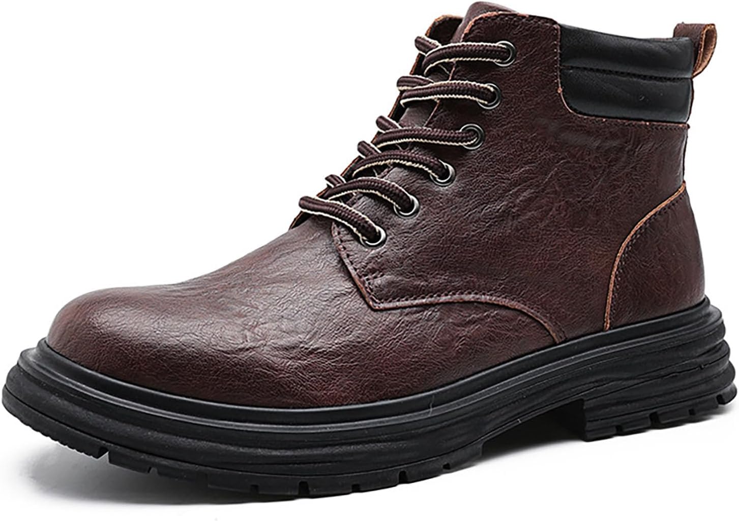 Мужские байкерские ботинки на шнуровке, повседневные чукка, нескользящие оксфорды до щиколотки, винтажные британские формальные ботинки Neuugo, коричневый
Мужские байкерские ботинки на шнуровке, повседневные чукка, нескользящие оксфорды до щиколотки, винтажные британские формальные ботинки Neuugo, коричневый