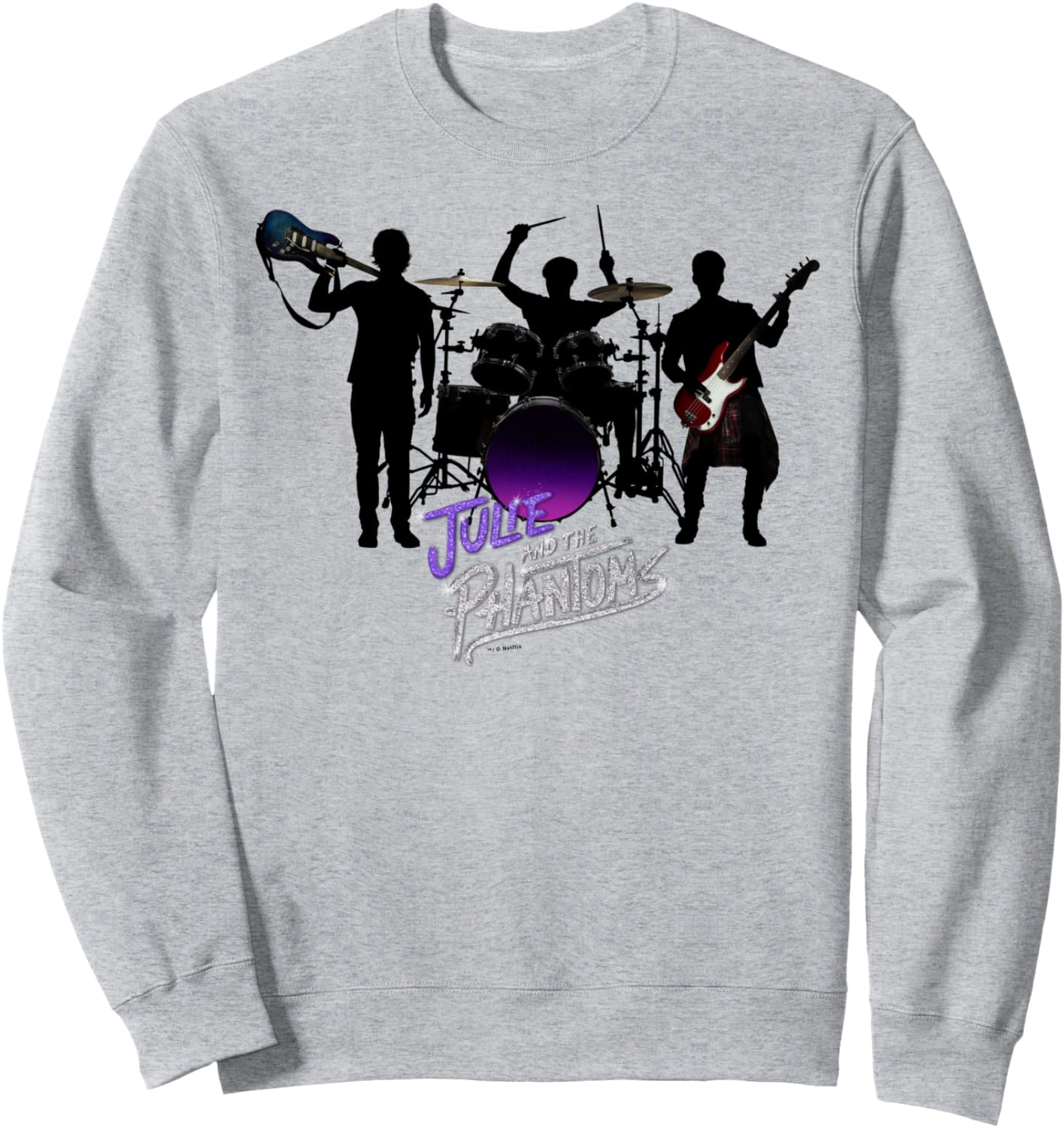 Толстовка с логотипом и силуэтом Джули и Призраков (групповое фото) Julie And The Phantoms, серый
Толстовка с логотипом и силуэтом Джули и Призраков (групповое фото) Julie And The Phantoms, серый