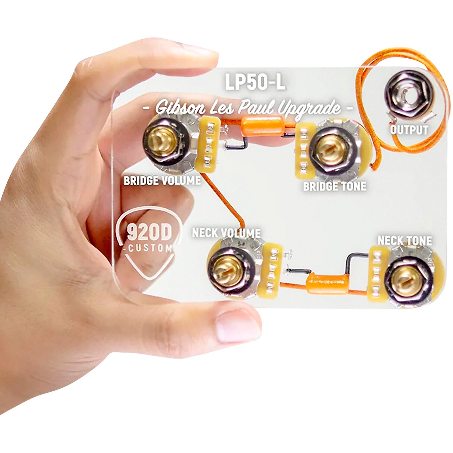 Модернизированный жгут проводов Les Paul 920d с длинными валами 920d Custom
Модернизированный жгут проводов Les Paul 920d с длинными валами 920d Custom