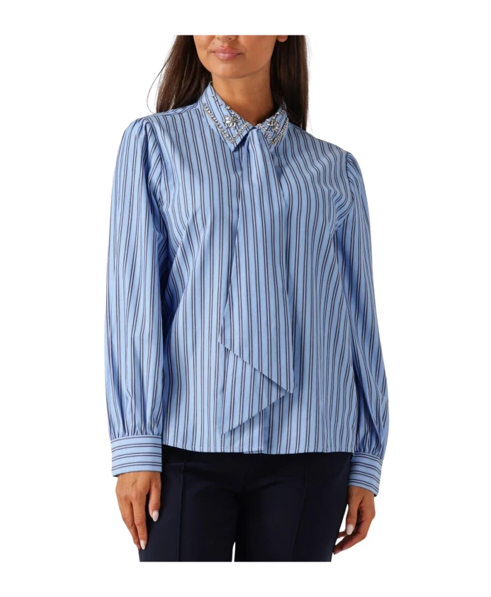 Блузка с синими стразами для стильных женщин Aaiko, синий
Блузка с синими стразами для стильных женщин Aaiko, синий