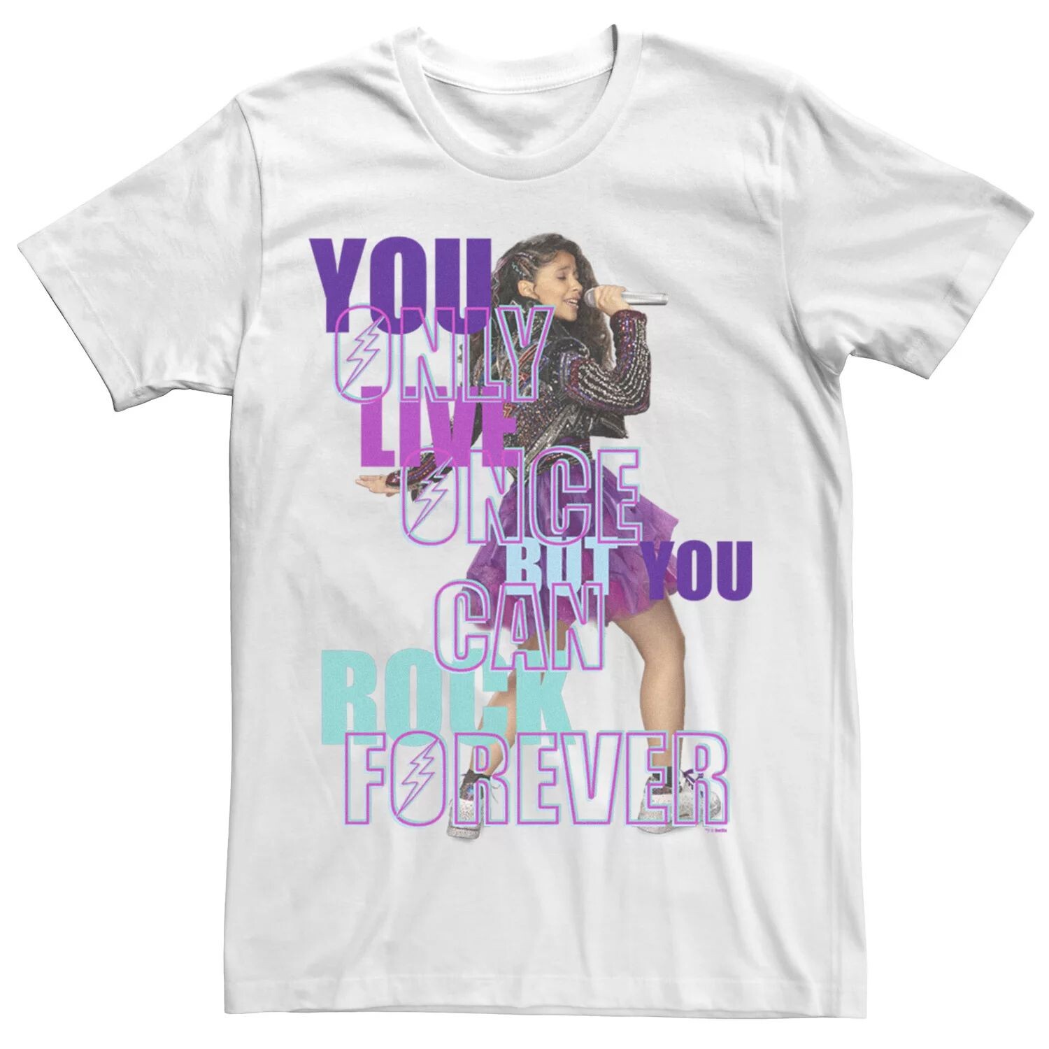 Мужская футболка с портретом Netflix Julie And The Phantoms Rock Forever Licensed Character 
Мужская футболка с портретом Netflix Julie And The Phantoms Rock Forever Licensed Character