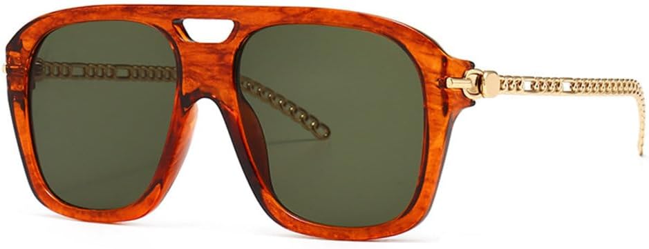 Квадратные солнцезащитные очки в стиле ретро с металлическими цепочками на дужках, модные очки для мужчин и женщин, защита от ультрафиолета UV400, винтажные очки MTZJH, C5red-green
Квадратные солнцезащитные очки в стиле ретро с металлическими цепочками на дужках, модные очки для мужчин и женщин, защита от ультрафиолета UV400, винтажные очки MTZJH, C5red-green