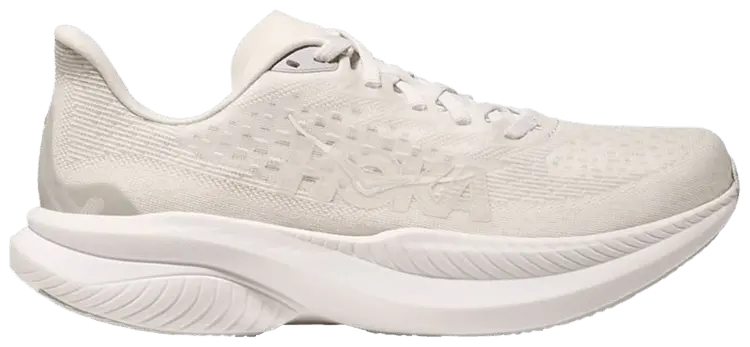 Кроссовки HOKA Mach 6 'Triple White', белый
Кроссовки HOKA Mach 6 'Triple White', белый