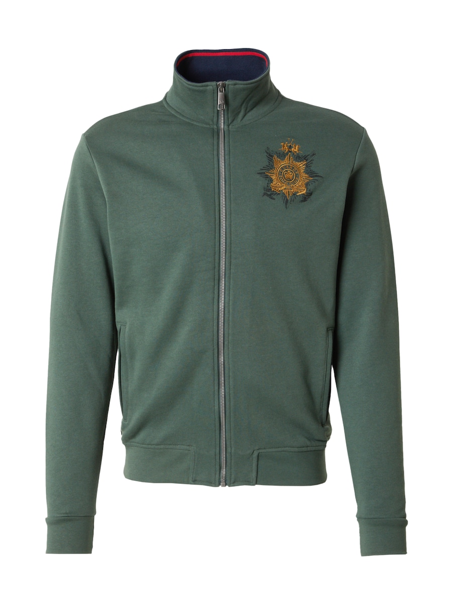 Толстовка с капюшоном на молнии La Martina, оливковый
Толстовка с капюшоном на молнии La Martina, оливковый