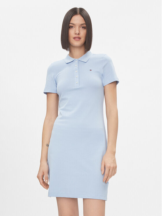 Платье на каждый день приталенного кроя Tommy Hilfiger, синий 
Платье на каждый день приталенного кроя Tommy Hilfiger, синий
