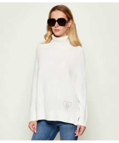 Водолазка Regular fit Liu Jo, белый 
Водолазка Regular fit Liu Jo, белый