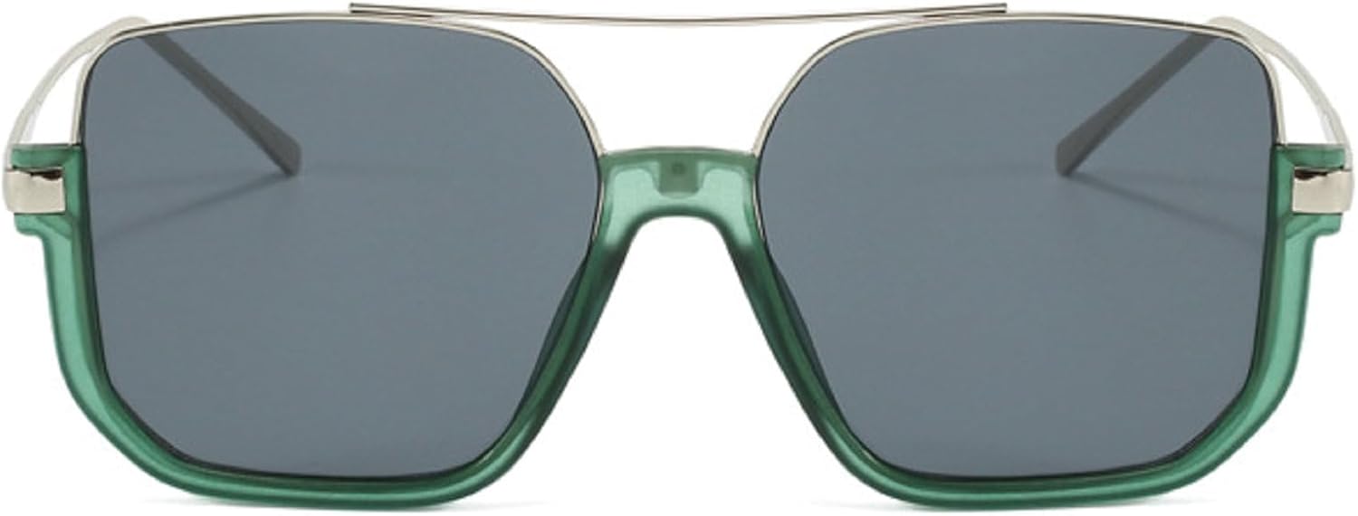 Винтажные солнцезащитные очки большого размера 2024 года для женщин, ретро, большие квадратные солнцезащитные очки, защита от УФ-излучения UV400, размер N45 mincl, Green
Винтажные солнцезащитные очки большого размера 2024 года для женщин, ретро, большие квадратные солнцезащитные очки, защита от УФ-излучения UV400, размер N45 mincl, Green