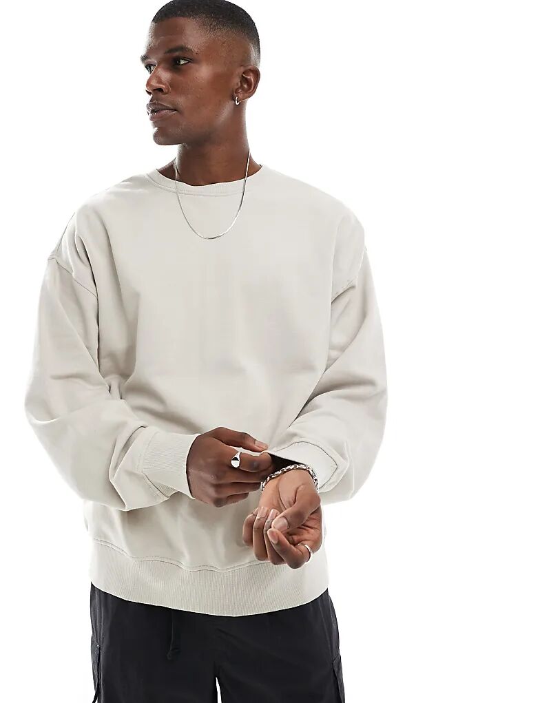 Толстовка оверсайз в камне New Look
Толстовка оверсайз в камне New Look