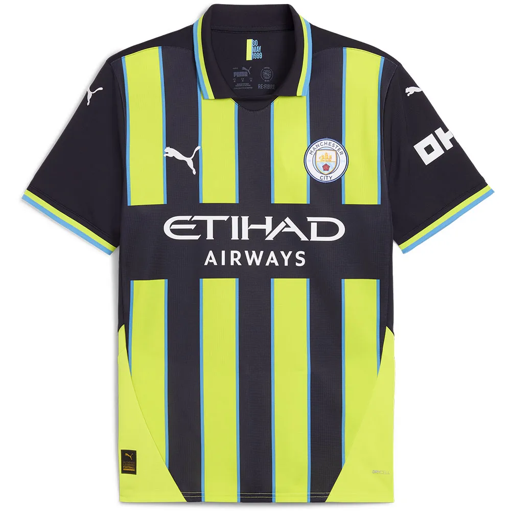 Футболка с коротким рукавом Puma Manchester City FC 24/25 Away, желтый 
Футболка с коротким рукавом Puma Manchester City FC 24/25 Away, желтый