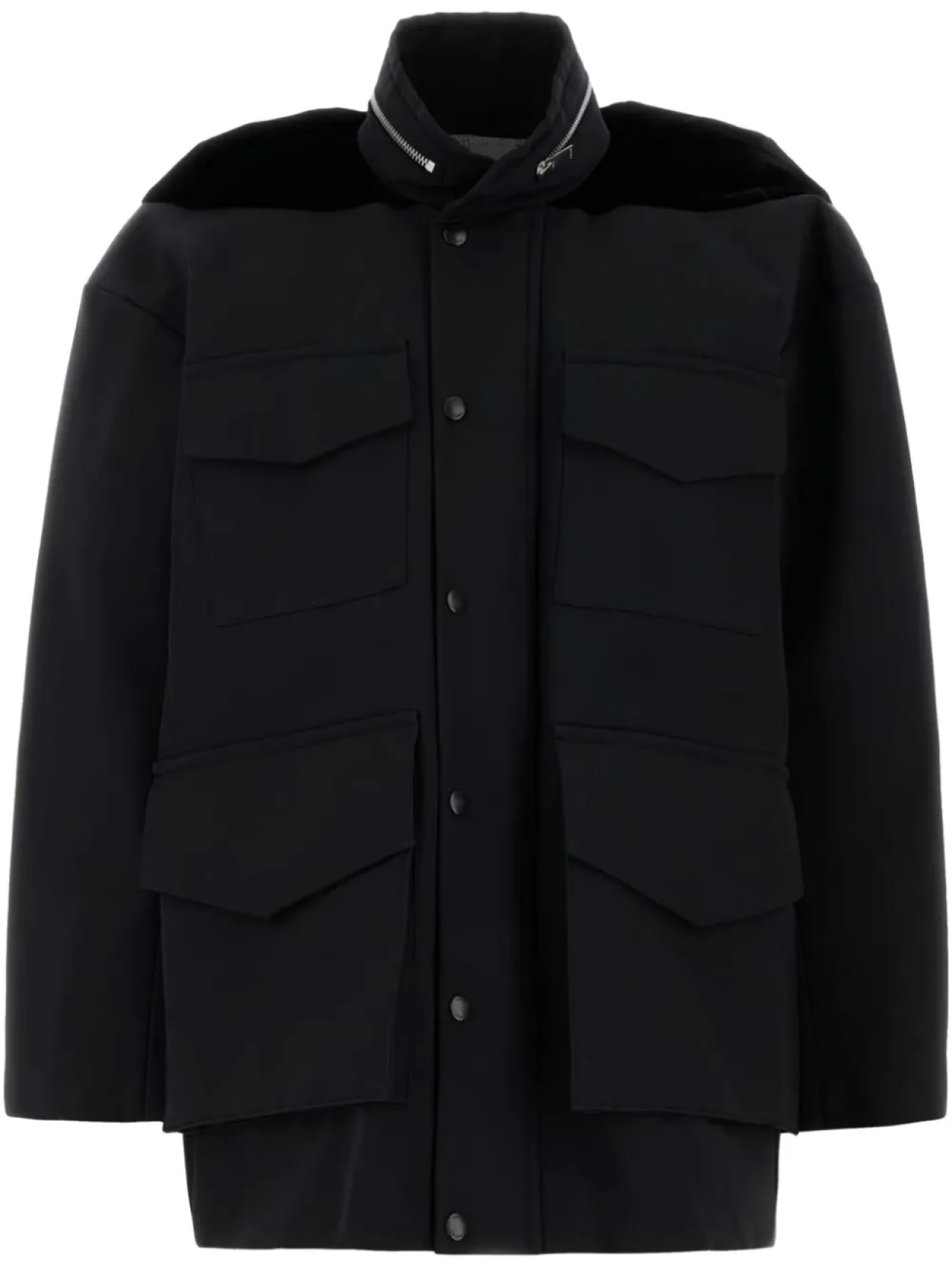 Куртка sacai grosgrain, черный
Куртка sacai grosgrain, черный