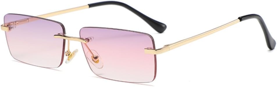Винтажные квадратные солнцезащитные очки MUTYNE, маленькие женские солнцезащитные очки без оправы, металлические солнцезащитные очки с защитой от УФ-излучения UV400, Gold Purple Pink
Винтажные квадратные солнцезащитные очки MUTYNE, маленькие женские солнцезащитные очки без оправы, металлические солнцезащитные очки с защитой от УФ-излучения UV400, Gold Purple Pink