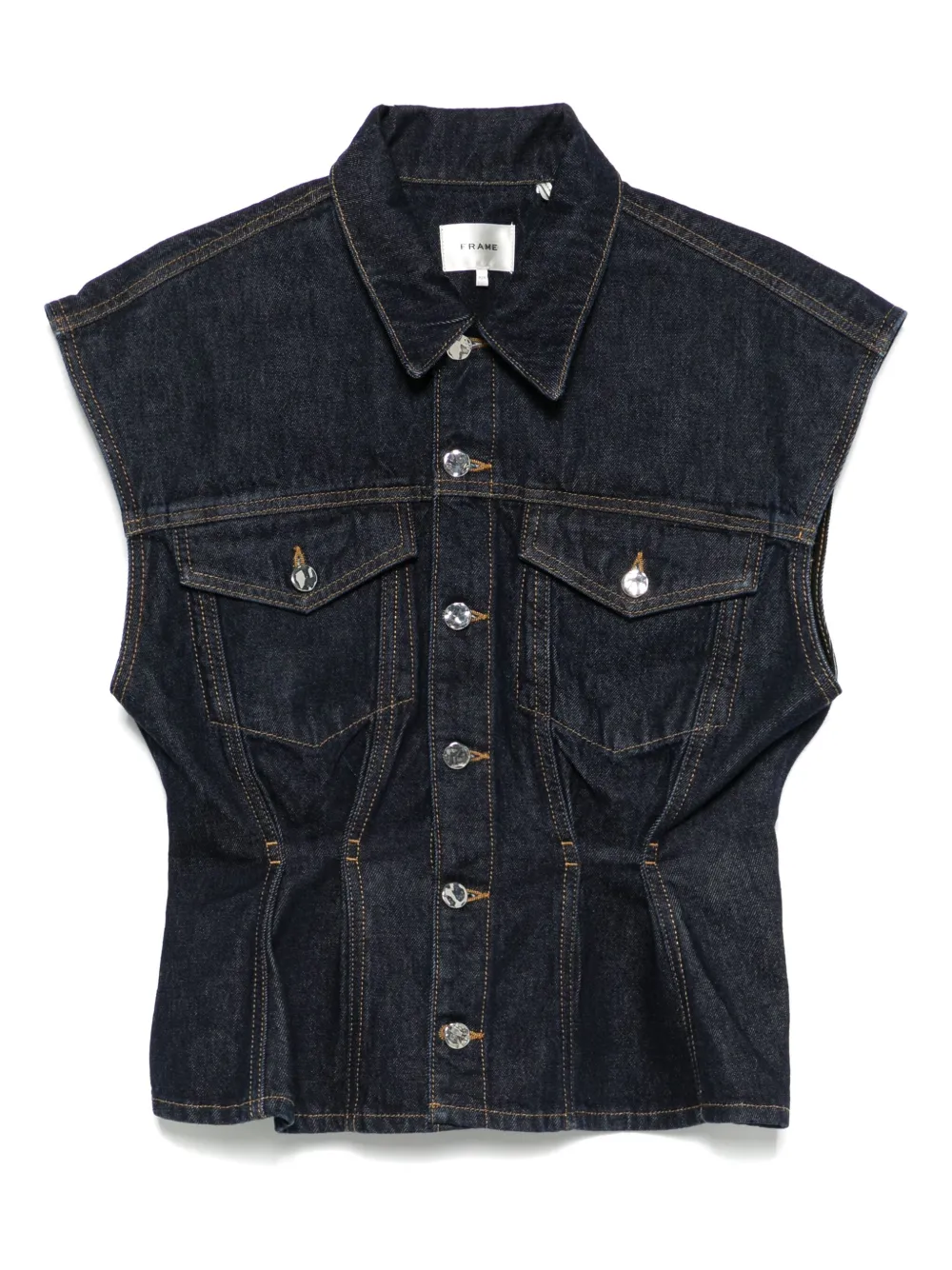 Жилет Nipped FRAME, синий 
Жилет Nipped FRAME, синий