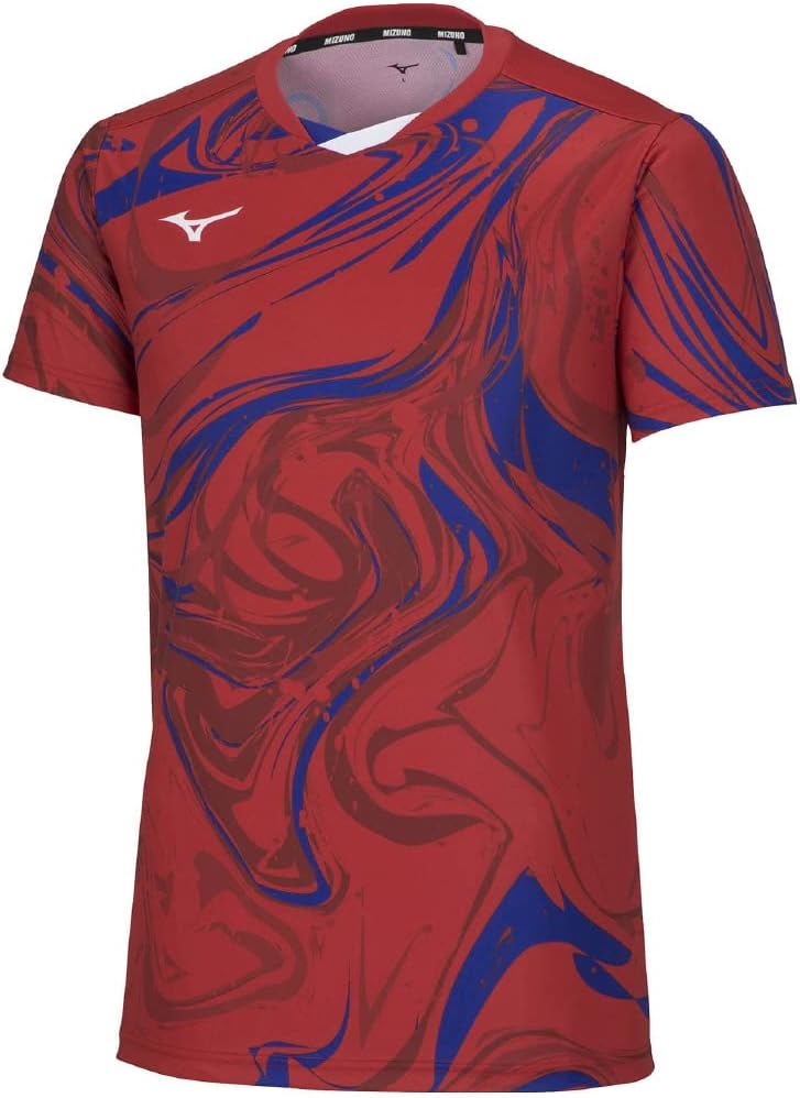 Футболка для тенниса Mizuno 62JAA046, с коротким рукавом, влагоотводящая, быстросохнущая, красный
Футболка для тенниса Mizuno 62JAA046, с коротким рукавом, влагоотводящая, быстросохнущая, красный