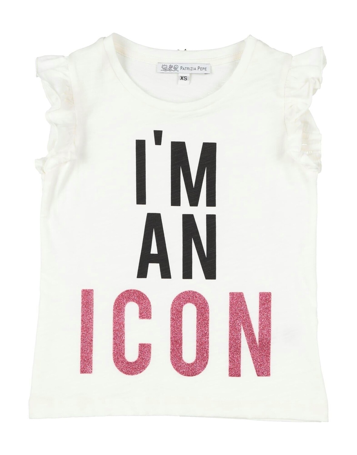Футболка Patrizia Pepe, белый 
Футболка Patrizia Pepe, белый