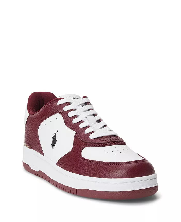 Мужские кожаные кроссовки Masters Court с низкой посадкой Polo Ralph Lauren, красный
Мужские кожаные кроссовки Masters Court с низкой посадкой Polo Ralph Lauren, красный
