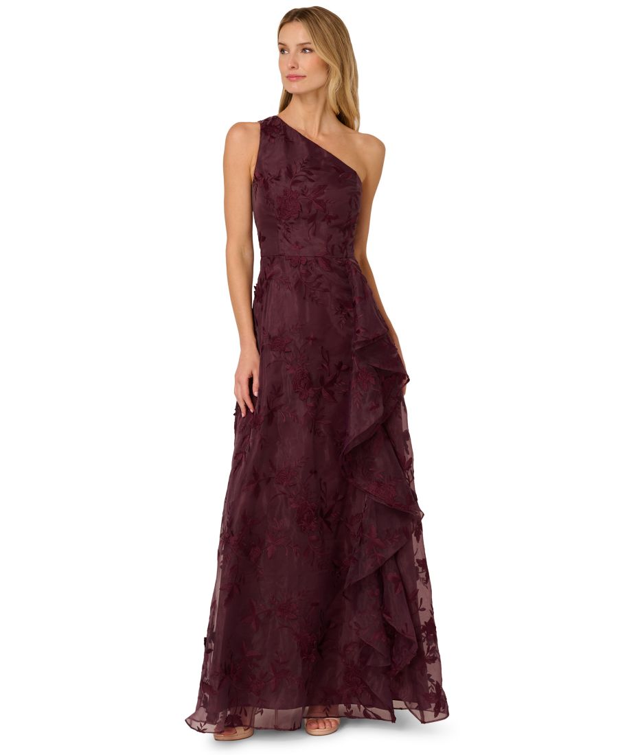 Женское платье с вышитыми оборками Adrianna Papell, Raisin
Женское платье с вышитыми оборками Adrianna Papell, Raisin