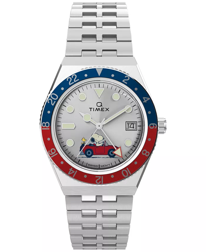 Мужские кварцевые аналоговые часы из нержавеющей стали серебристого цвета, 38 мм Timex
Мужские кварцевые аналоговые часы из нержавеющей стали серебристого цвета, 38 мм Timex