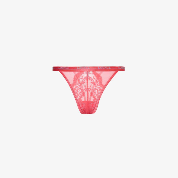 Стринги Blossom с высокой посадкой из эластичного кружева Lounge Underwear, розовый
Стринги Blossom с высокой посадкой из эластичного кружева Lounge Underwear, розовый