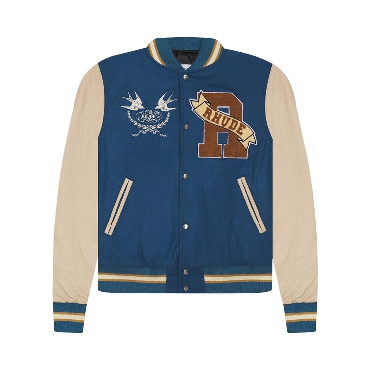 Куртка Rhude Sparrow Varsity 'Slate/Creme', серый
Куртка Rhude Sparrow Varsity 'Slate/Creme', серый