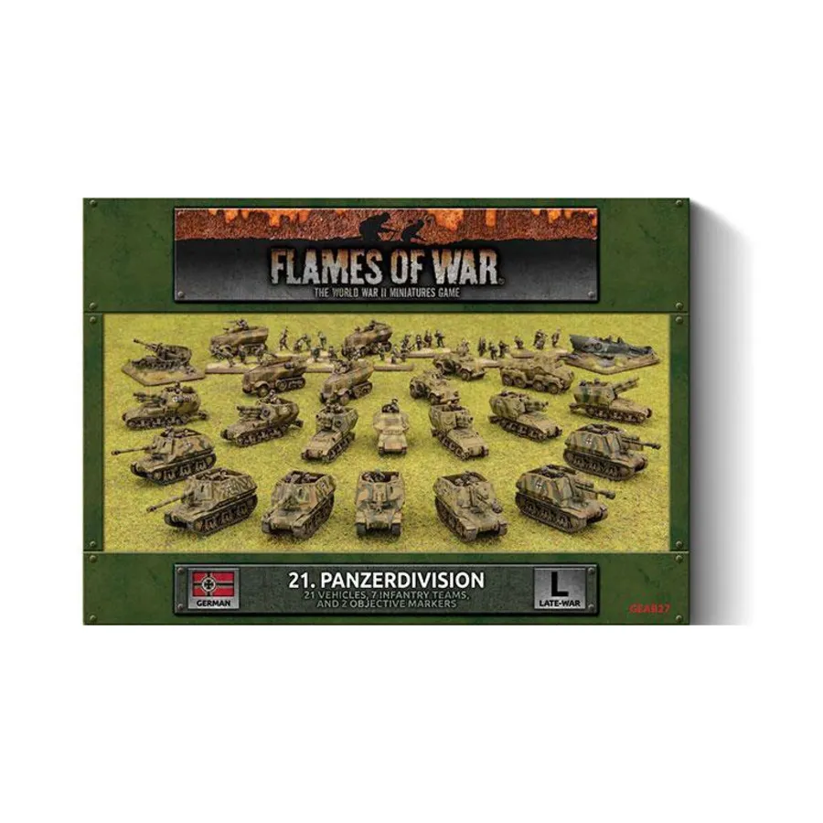 21. Танковая дивизия, Flames of War - WWII - German - Box Sets & Miscellaneous
21. Танковая дивизия, Flames of War - WWII - German - Box Sets & Miscellaneous