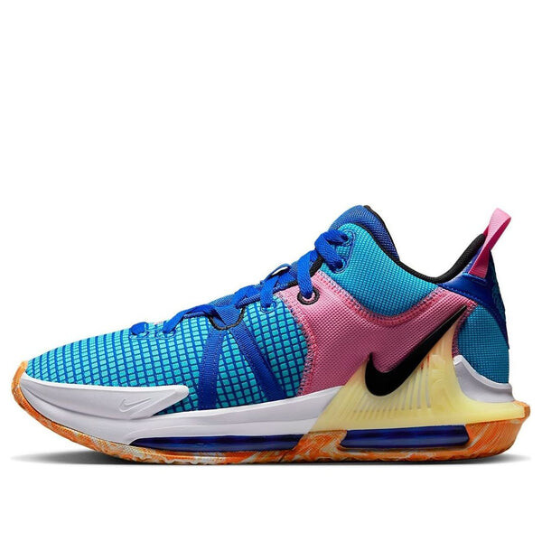 Кроссовки lebron witness 7 'hyper royal pink' Nike, синий 
Кроссовки lebron witness 7 'hyper royal pink' Nike, синий