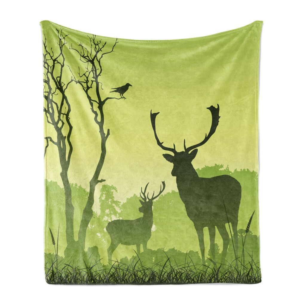 Мягкое фланелевое флисовое одеяло ABAKUHAUS Antler, Олень Манне на лугу с деревьями и воронами, Птица, Сельский зеленый, сельский принт, 175 x 230 см, Зеленый
Мягкое фланелевое флисовое одеяло ABAKUHAUS Antler, Олень Манне на лугу с деревьями и воронами, Птица, Сельский зеленый, сельский принт, 175 x 230 см, Зеленый