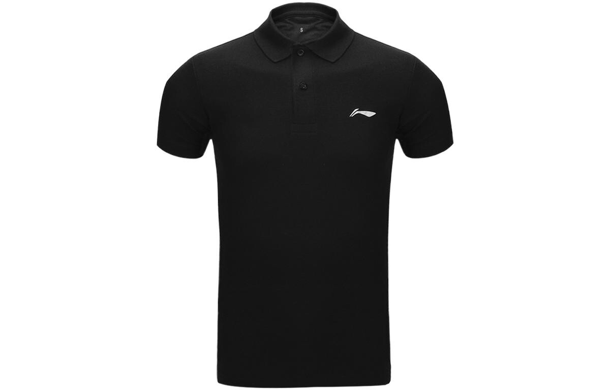 Рубашка поло мужская черная Lining, черный
Рубашка поло мужская черная Lining, черный