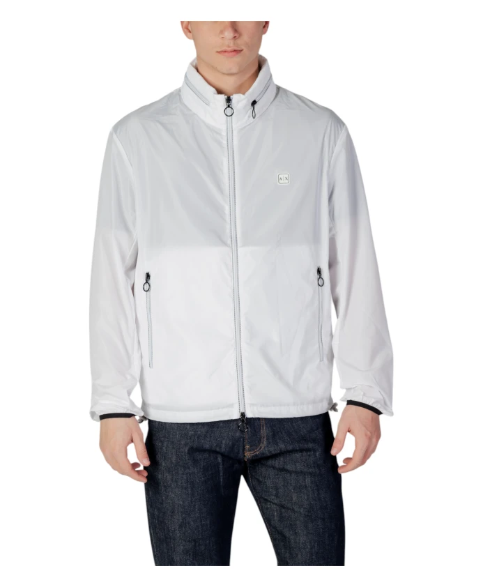 Белая мужская куртка на молнии, весна/лето Armani Exchange, белый
Белая мужская куртка на молнии, весна/лето Armani Exchange, белый