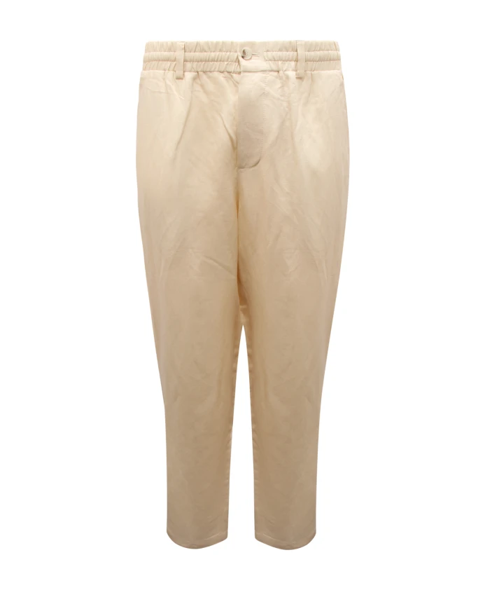 Брюки из смесовой льняной ткани, удобные, свободного кроя. Patrizia Pepe, белый
Брюки из смесовой льняной ткани, удобные, свободного кроя. Patrizia Pepe, белый