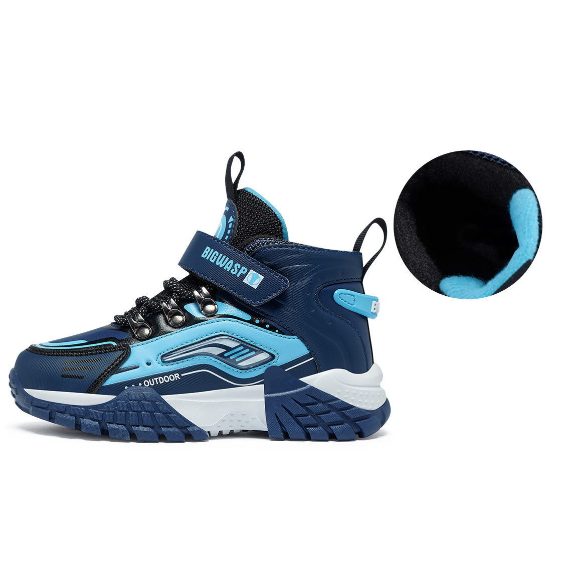 Нескользящая износостойкая детская обувь средней высоты для повседневной носки BIG WASP, синий
Нескользящая износостойкая детская обувь средней высоты для повседневной носки BIG WASP, синий