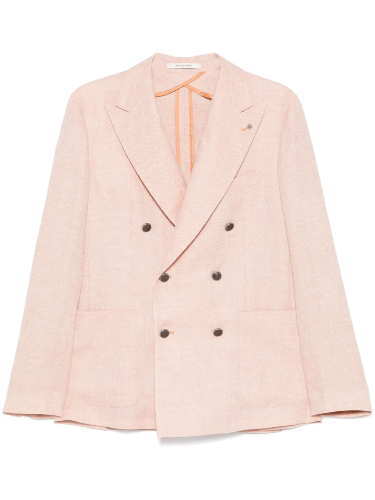 Tagliatore двубортный пиджак, розовый
Tagliatore двубортный пиджак, розовый