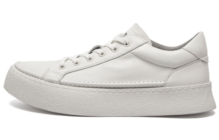 Стильные мужские кеды для скейтбординга с низким верхом, белого цвета Anthony Miles 
Стильные мужские кеды для скейтбординга с низким верхом, белого цвета Anthony Miles