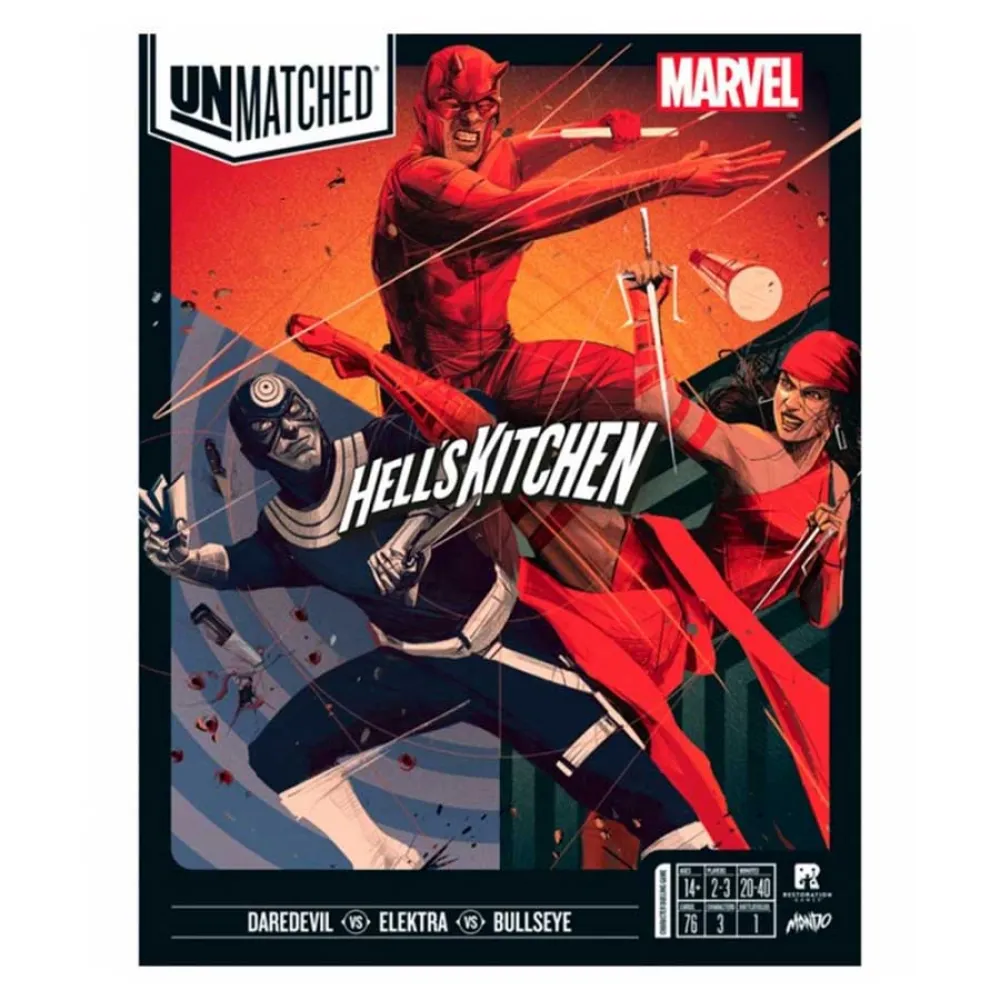 Настольная игра Restoration Games Unmatched Hell's Kitchen 2022 на английском языке, прозрачный
Настольная игра Restoration Games Unmatched Hell's Kitchen 2022 на английском языке, прозрачный