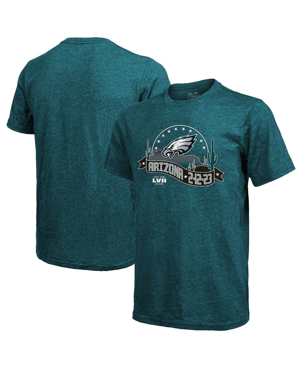 Мужская футболка Threads Midnight Green Philadelphia Eagles Super Bowl LVII Tri-Blend Desert Majestic
Мужская футболка Threads Midnight Green Philadelphia Eagles Super Bowl LVII Tri-Blend Desert Majestic