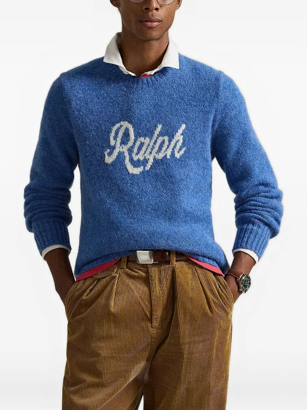 Свитер с круглым вырезом Polo Ralph Lauren, синий
Свитер с круглым вырезом Polo Ralph Lauren, синий