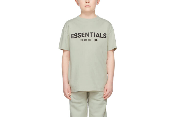 Детская футболка Fear Of God Essentials, зеленый
Детская футболка Fear Of God Essentials, зеленый