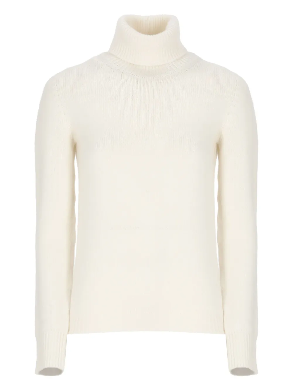 Свитер с воротником-гольф и ребристыми манжетами Vanisè, белый
Свитер с воротником-гольф и ребристыми манжетами Vanisè, белый