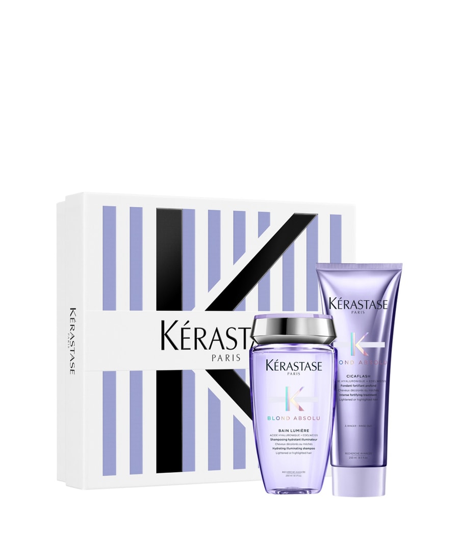 Набор для ухода за волосами Kérastase Blond Absolu Light Spring Set - Bain Lumière & Cicaflash, 1 шт.
Набор для ухода за волосами Kérastase Blond Absolu Light Spring Set - Bain Lumière & Cicaflash, 1 шт.