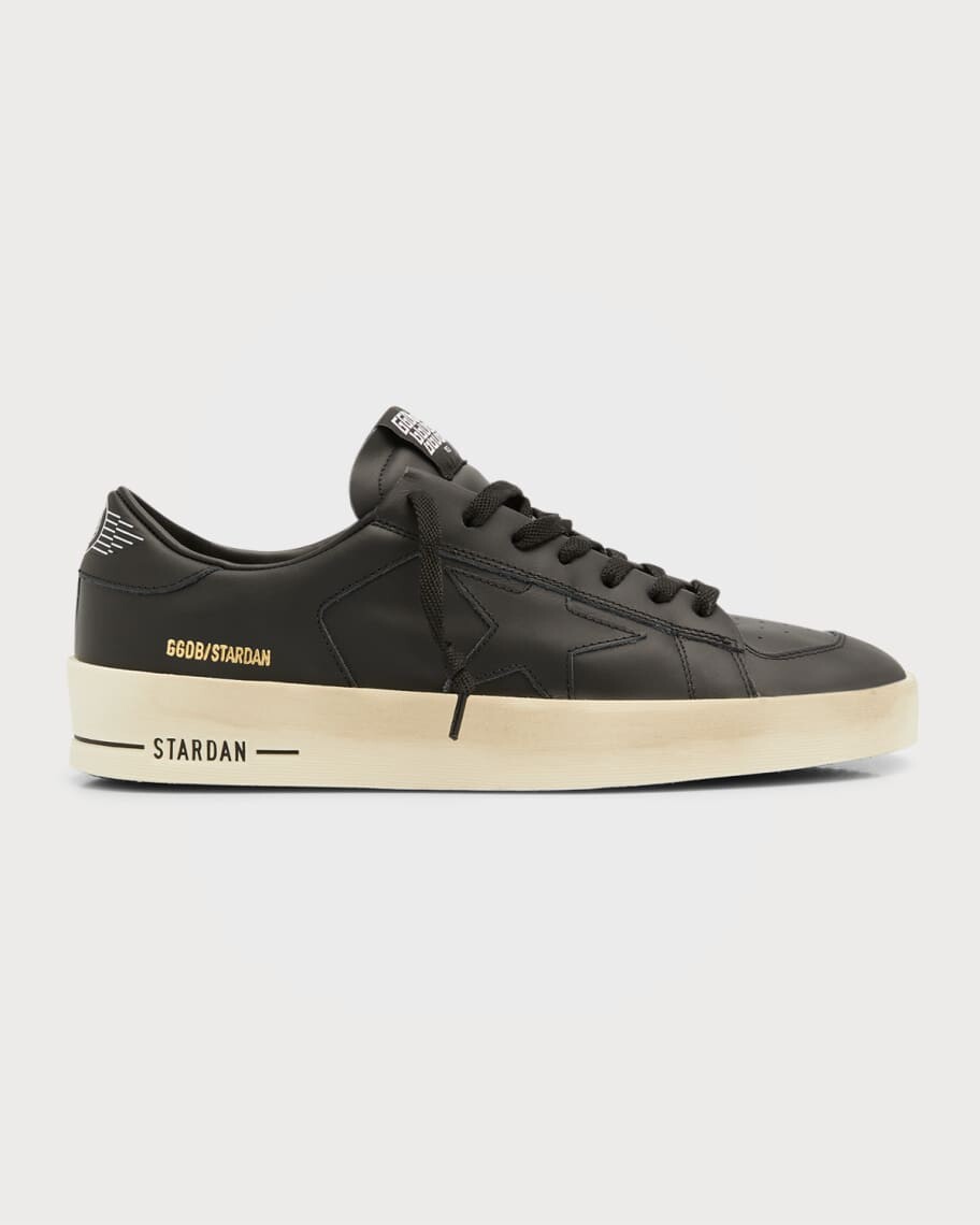 Мужские кожаные низкие кеды Stardan Golden Goose
Мужские кожаные низкие кеды Stardan Golden Goose