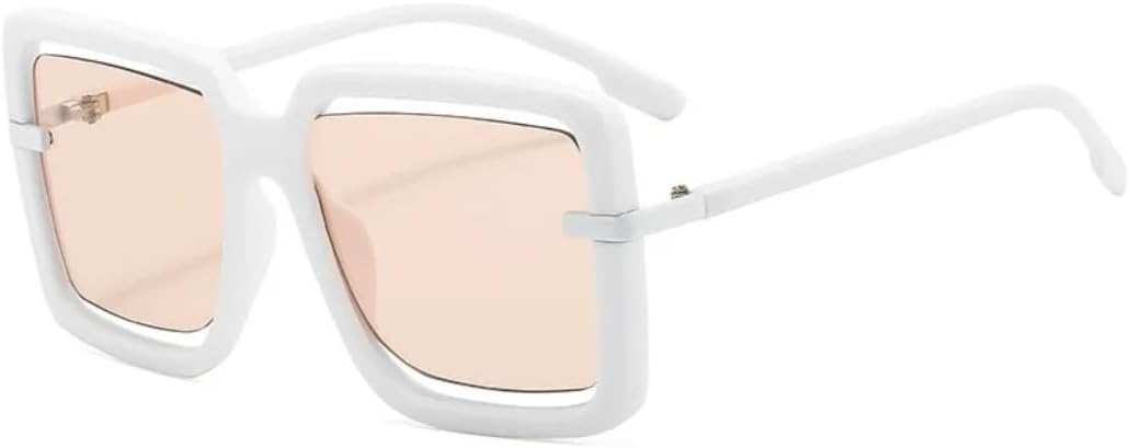 Большие квадратные солнцезащитные очки для женщин, с полой внутренней отделкой, винтажные очки Boundless, защита от УФ-излучения UV400 для мужчин, роскошные очки UATXTAU, White
Большие квадратные солнцезащитные очки для женщин, с полой внутренней отделкой, винтажные очки Boundless, защита от УФ-излучения UV400 для мужчин, роскошные очки UATXTAU, White