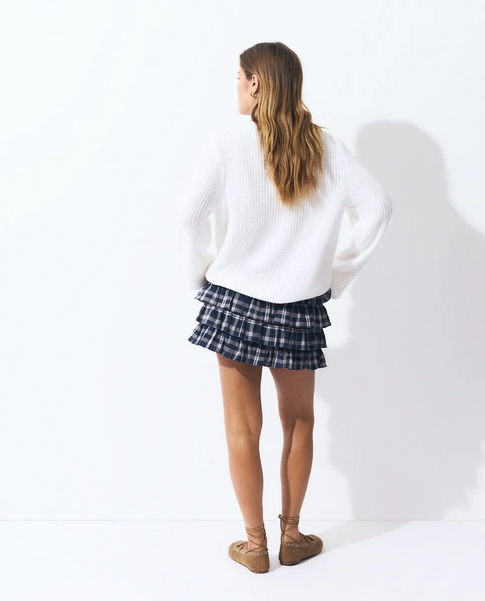 Женский свитер с вышитым логотипом Brownie, белый
Женский свитер с вышитым логотипом Brownie, белый